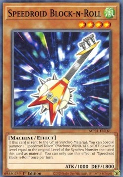 Speedroid Block-n-Roll⁣ - 2021 Tin of Ancient Battles⁣ (Common)⁣ [161]