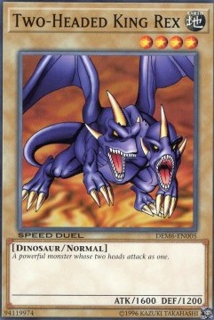 Two-Headed King Rex - Speed Duel: Demo Deck 2020 (Common) [DEM6-005]
