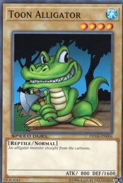 Toon Alligator - Speed Duel: Demo Deck 2020 (Common) [DEM6-006]