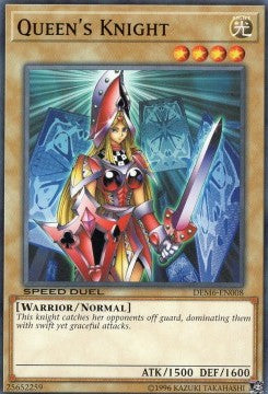 Queen's Knight - Speed Duel: Demo Deck 2020 (Common) [DEM6-008]