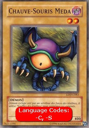 Meda Bat (V.2 - Common)⁣ - Legend of Blue Eyes White Dragon (LDD)⁣ (Common)⁣ [083]