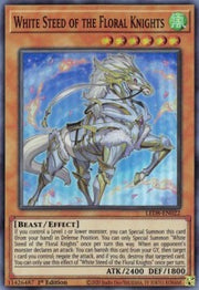 White Steed of the Floral Knights⁣ - Legendary Duelists: Synchro Storm⁣ (Super Rare)⁣ [022]