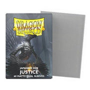 60 Small Dragon Shield Sleeves - Dual Matte Justice - El Duelista