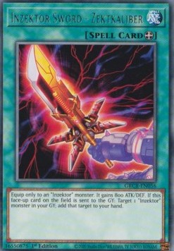 Inzektor Sword - Zektkaliber⁣ - The Grand Creators⁣ (Rare)⁣ [056]