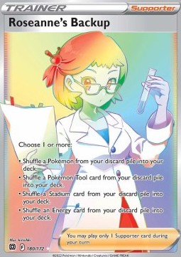 Roseanne's Backup⁣ - Brilliant Stars⁣ (Secret Rare)⁣ [180]