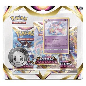 Astral Radiance: Sylveon 3-Pack Blister⁣ - Astral Radiance
