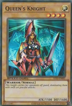 Queen's Knight - Speed Duel: Tournament Pack 3 (Super Rare) [STP3-007]