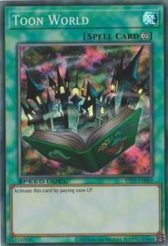 Toon World - Speed Duel: Tournament Pack 3 (Super Rare) [STP3-009]