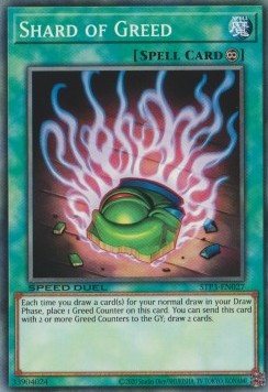 Shard of Greed - Speed Duel: Tournament Pack 3 (Common) [STP3-027]
