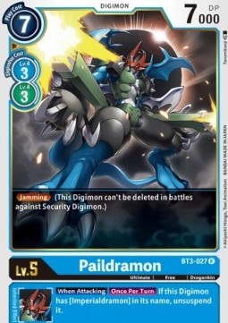 Paildramon (BT3-027)⁣ - Release Special Booster v1.5⁣ (Rare)⁣ [BT3-027]