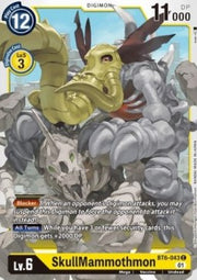 SkullMammothmon (BT6-043)⁣ - Double Diamond⁣ (Common)⁣ [BT6-043]