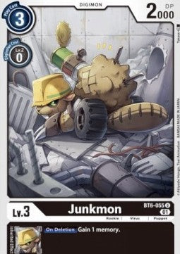 Junkmon (BT6-055)⁣ - Double Diamond⁣ (Uncommon)⁣ [BT6-055]