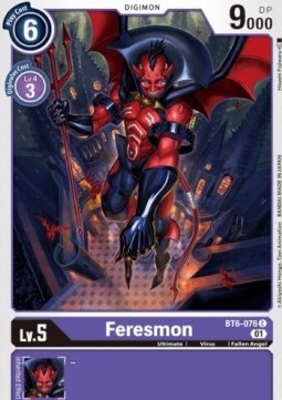 Feresmon (BT6-076)⁣ - Double Diamond⁣ (Common)⁣ [BT6-076]