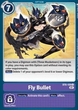 Fly Bullet (BT6-109)⁣ - Double Diamond⁣ (Uncommon)⁣ [BT6-109]