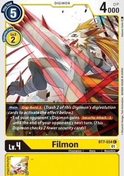 Filmon (BT7-034)⁣ - Next Adventure⁣ (Common)⁣ [BT7-034]