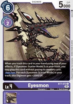 Eyesmon (BT7-072)⁣ - Next Adventure⁣ (Common)⁣ [BT7-072]