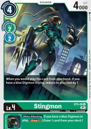 Stingmon (ST9-09)⁣ - Starter Deck: Ultimate Ancient Dragon⁣ (Uncommon)⁣ [09]