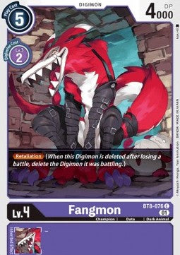 Fangmon (BT8-076)⁣ - New Awakening⁣ (Common)⁣ [076]