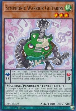 Symphonic Warrior Guitariss⁣ - Dimension Force⁣ (Common)⁣ [020]