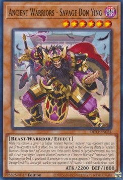 Ancient Warriors - Savage Don Ying⁣ - Dimension Force⁣ (Common)⁣ [024]