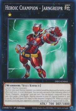 Heroic Champion - Jarngreipr⁣ - Dimension Force⁣ (Common)⁣ [045]