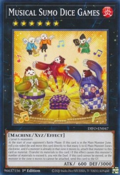 Musical Sumo Dice Games⁣ - Dimension Force⁣ (Common)⁣ [047]