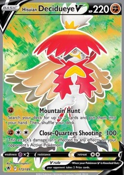 Hisuian Decidueye V - Astral Radiance (Ultra Rare) [ASR-173]