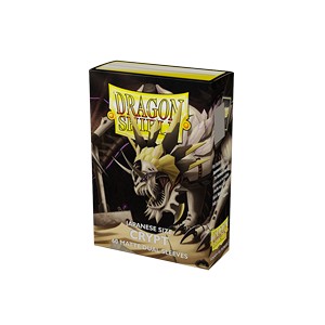 60 Small Dragon Shield Sleeves - Dual Matte Crypt