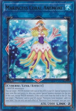 Marincess Coral Anemone - Legendary Duelists: Duels From the Deep (Rare) [LED9-041]
