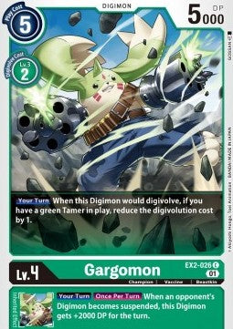 Gargomon (EX2-026)⁣ - Digital Hazard⁣ (Common)⁣ [026]