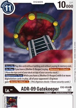 ADR-09 Gatekeeper (EX2-054)⁣ - Digital Hazard⁣ (Common)⁣ [054]