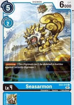 Seasarmon (EX2-015)⁣ - Digital Hazard⁣ (Common)⁣ [015]