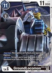 GroundLocomon (EX2-036)⁣ - Digital Hazard⁣ (Common)⁣ [036]