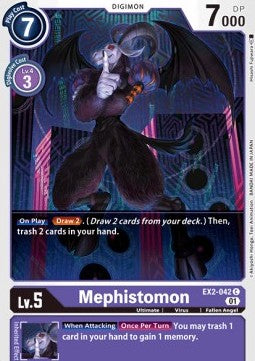 Mephistomon (EX2-042)⁣ - Digital Hazard⁣ (Common)⁣ [042]