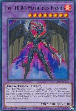 Evil HERO Malicious Fiend⁣ - Legendary Duelists: Season 3⁣ (Common)⁣ [032]
