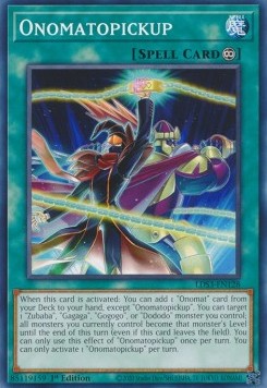 Onomatopickup⁣ - Legendary Duelists: Season 3⁣ (Common)⁣ [128]