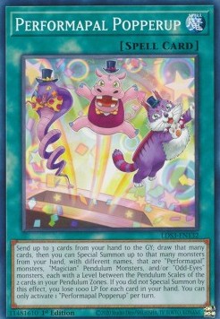 Performapal Popperup⁣ - Legendary Duelists: Season 3⁣ (Common)⁣ [132]
