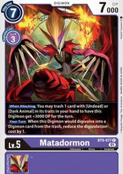 Matadormon (BT9-077)⁣ - X Record⁣ (Common)⁣ [077]