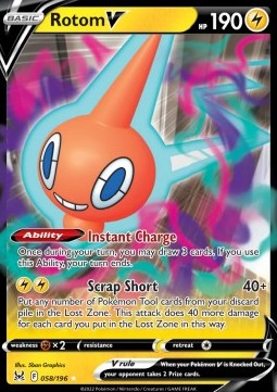 Rotom V⁣ - Lost Origin⁣ (Ultra Rare)⁣ [058]