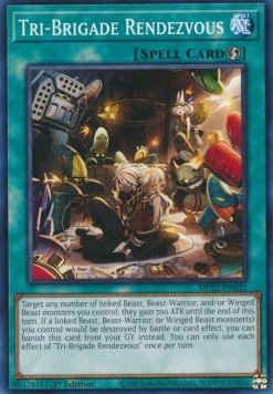 Tri-Brigade Rendezvous⁣ - 2022 Tin of the Pharaoh's Gods⁣ (Common)⁣ [032]