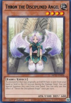 Thron the Disciplined Angel - 2022 Tin of the Pharaoh's Gods (Rare) [MP22-106]