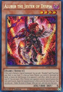 Aluber the Jester of Despia - 2022 Tin of the Pharaoh's Gods (Secret Rare) [MP22-123]