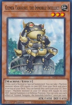 Gizmek Taniguku, the Immobile Intellect - 2022 Tin of the Pharaoh's Gods (Common) [MP22-132]