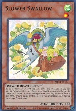 Slower Swallow⁣ - 2022 Tin of the Pharaoh's Gods⁣ (Super Rare)⁣ [137]
