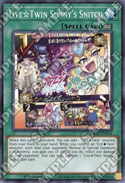 LiveTwin Sunny's Snitch - 2022 Tin of the Pharaoh's Gods (Common) [MP22-161]