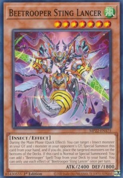 Beetrooper Sting Lancer - 2022 Tin of the Pharaoh's Gods (Common) [MP22-175]