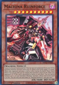 Machina Ruinforce - 2022 Tin of the Pharaoh's Gods (Super Rare) [MP22-203]