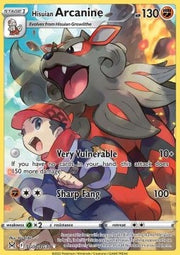 Hisuian Arcanine - Lost Origin (Holo Rare) [LOR-TG08]