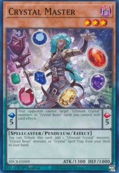 Crystal Master⁣ - Structure Deck: Legend of the Crystal Beasts⁣ (Common)⁣ [009]