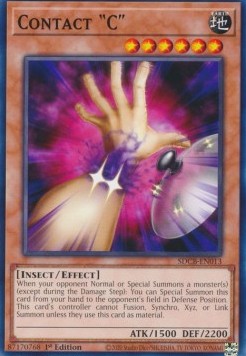 Contact "C"⁣ - Structure Deck: Legend of the Crystal Beasts⁣ (Common)⁣ [013]